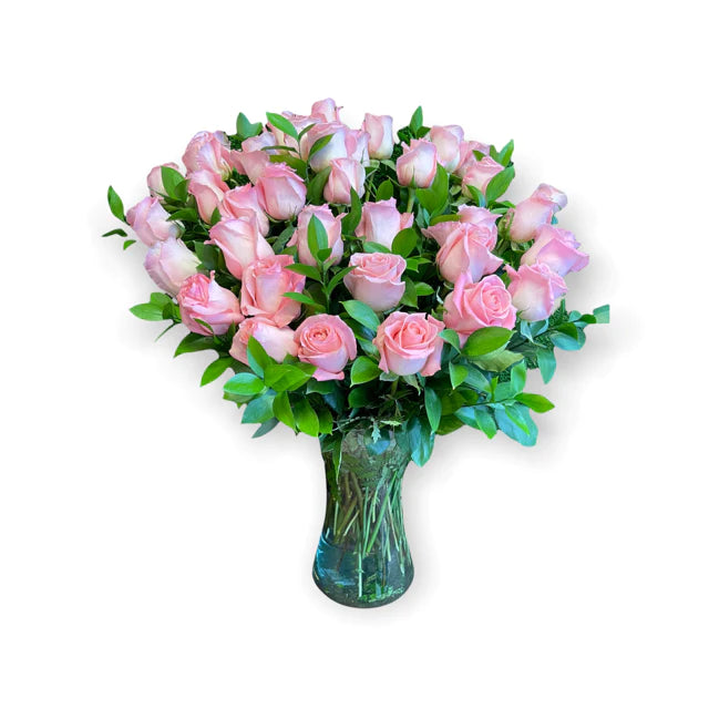 Roses By The Dozen-Heartfelt collection of roses for celebrating love on anniversaries, mixed colors available