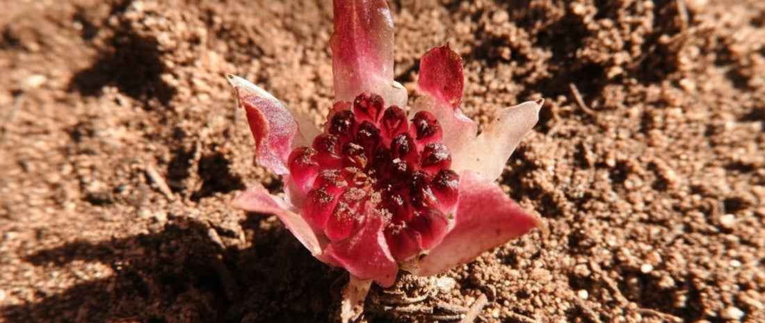 A Flower That Lives Entirely Underground
