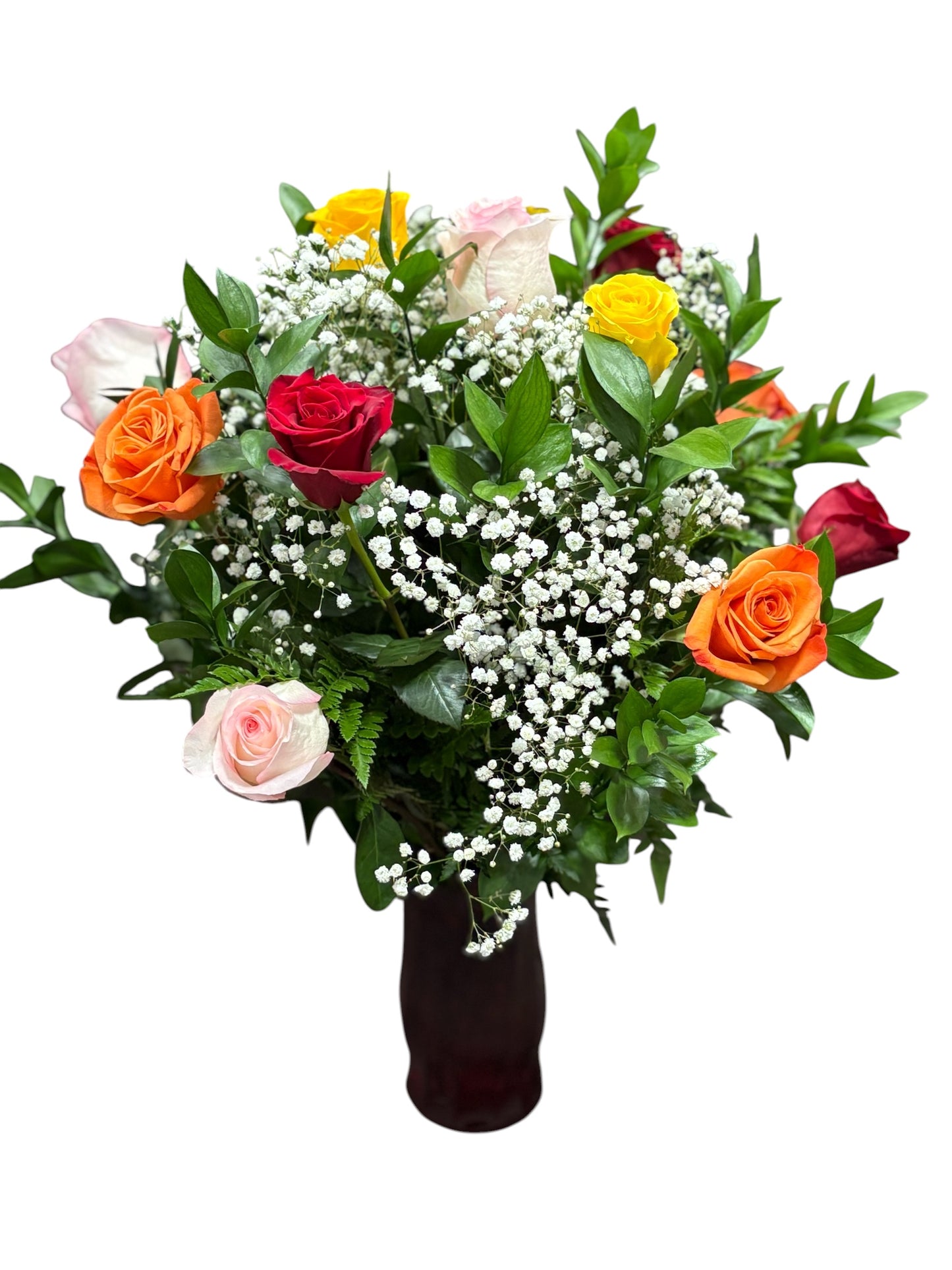 1 Dozen Mixed Color Roses