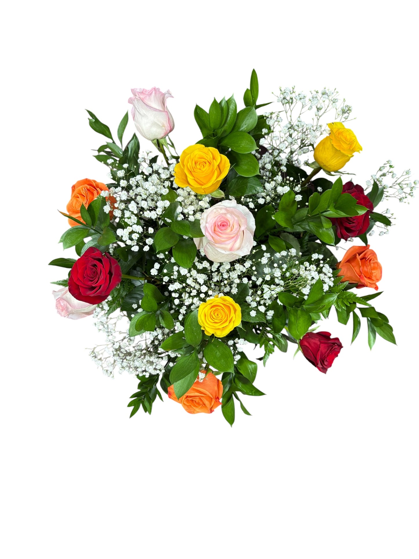 1 Dozen Mixed Color Roses