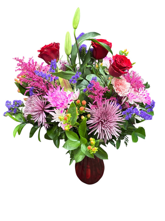 Purple Hues Vase