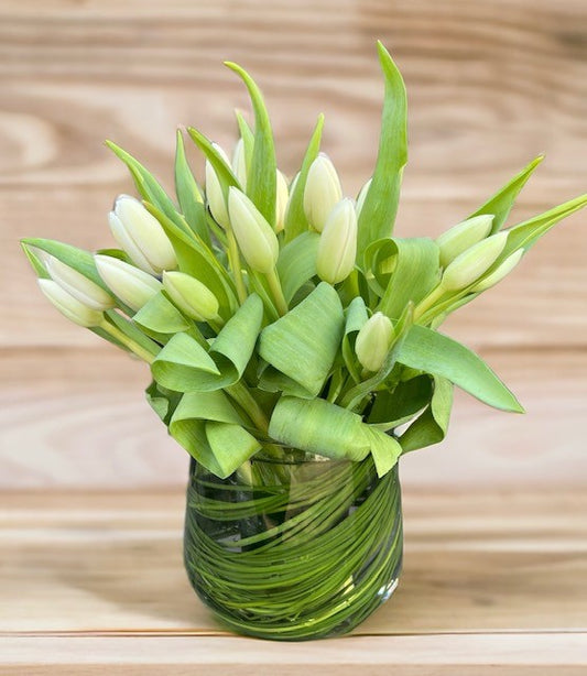 Tulips Bouquet in a Vase