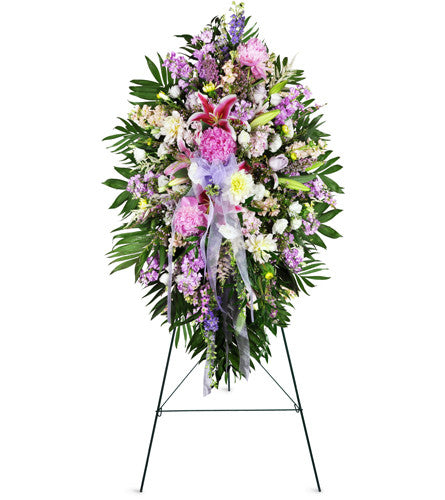 Tender Sentiments of Lily - Funeral Flowers
